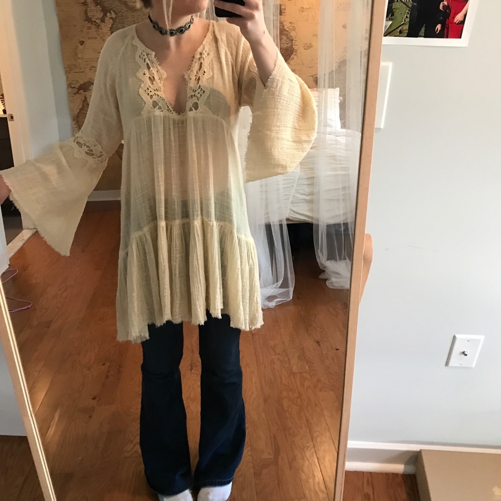 Free People Bell Sleeved Tunic - Picture 2 of 2